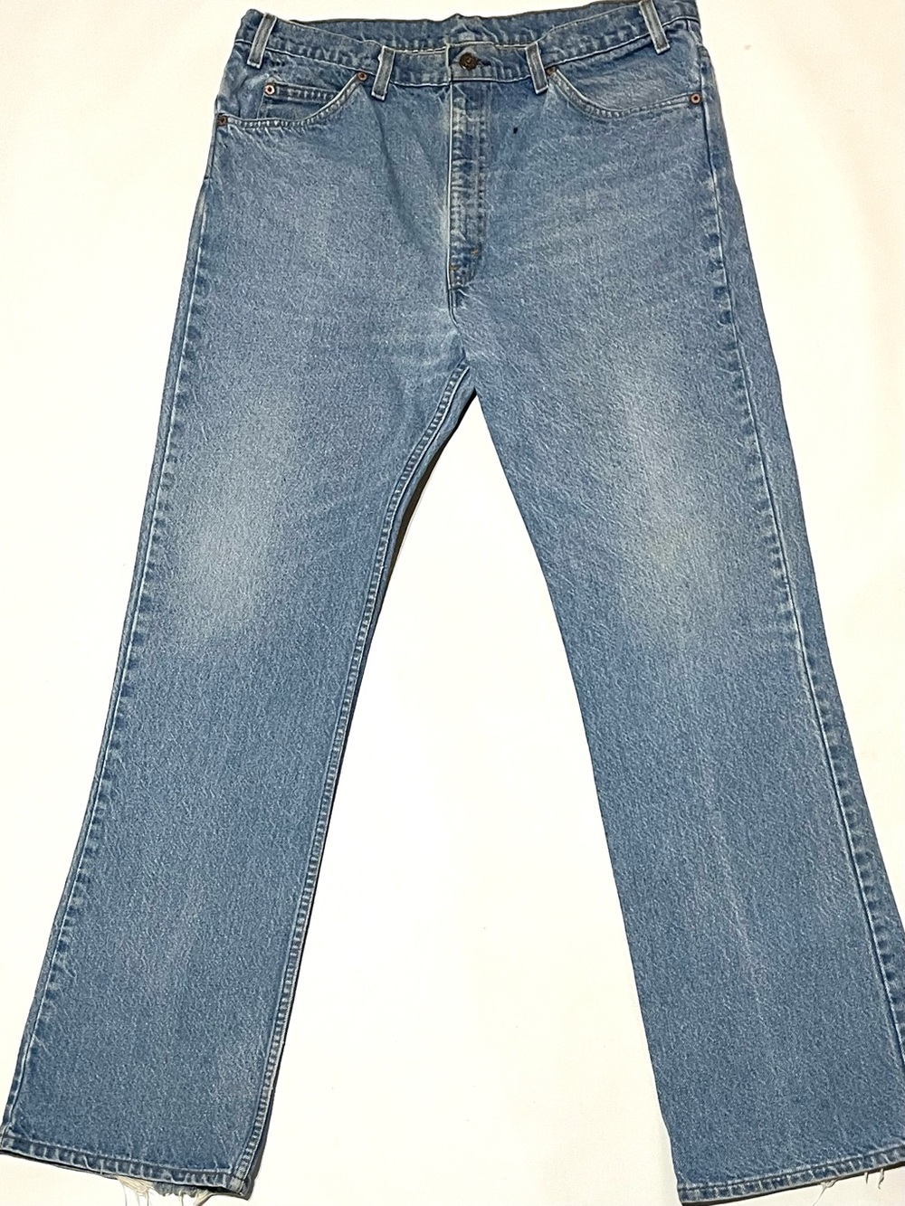 Vintage 1980s Levi’s Orange Tab 517 Bootcut Jeans 38x34